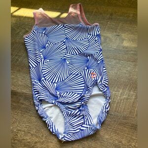 AXS plum gymnastics leotard